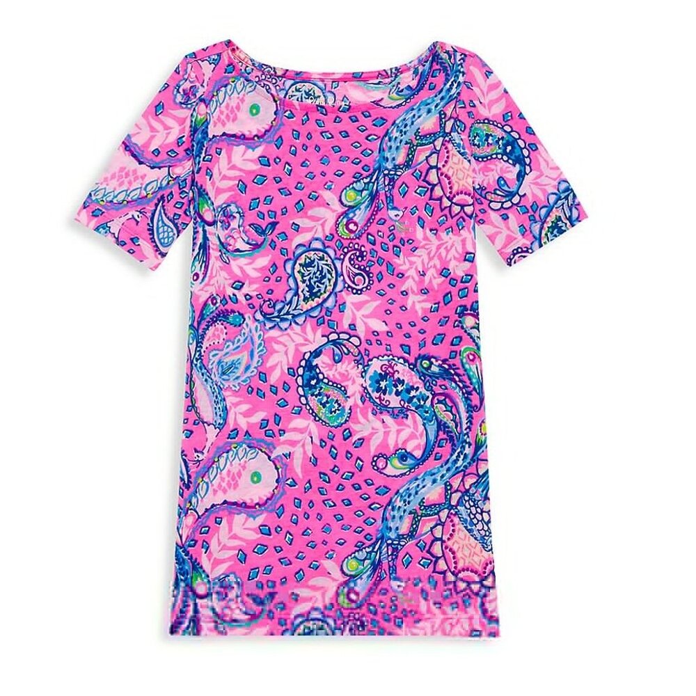 Lilly Pulitzer Girls Mini Marlow Dress XL - Picture 2 of 6